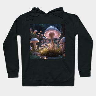 Magic Fantasy Mushroom Garden Hoodie